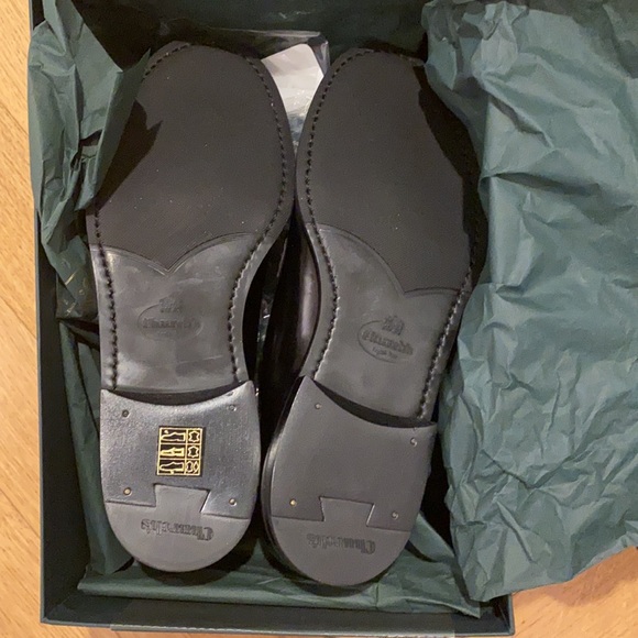 Churches black loafers Shannon polished - Picture 5 of 6